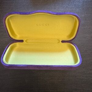 Gucci sunglass case